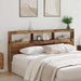 Tăblie cap cu raft Lemn Vechi 200 x 17 x 102 cm Lemn compozit - WALTI WALTI