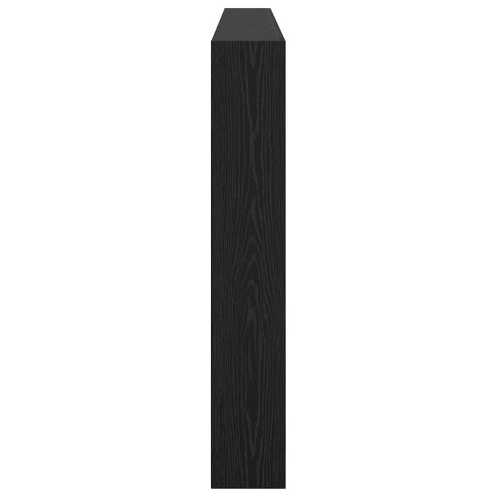Tăblie cap cu raft Stejar Negru 200 x 17 x 102 cm Lemn compozit - WALTI WALTI