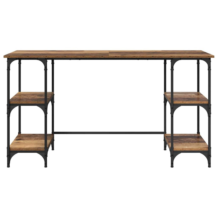 Birou cu raft Lemn Vechi 140 x 50 x 75 cm Lemn compozit - WALTI WALTI