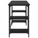Birou cu raft Stejar Negru 140 x 50 x 75 cm Lemn compozit - WALTI WALTI