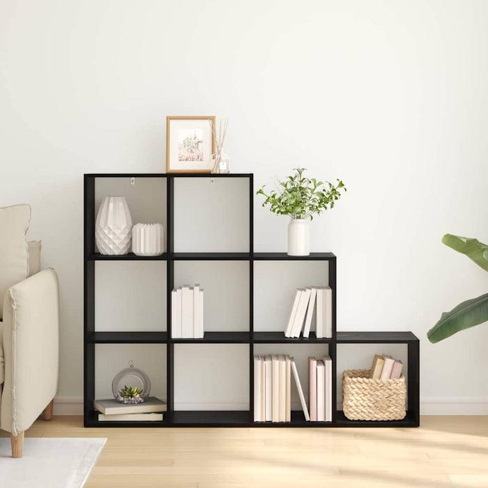 Bibliotecă Separator de Camera Stejar Negru Lemn compozit - WALTI WALTI