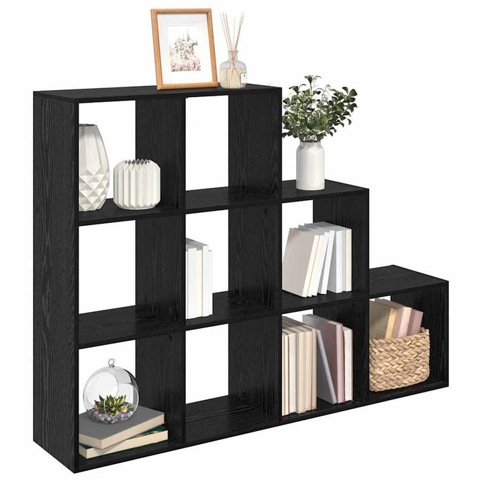 Bibliotecă Separator de Camera Stejar Negru Lemn compozit - WALTI WALTI