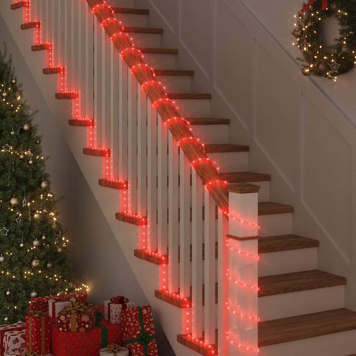 Lumină cu sfoară cu 2400 LED Roșu 100 m PVC - WALTI WALTI