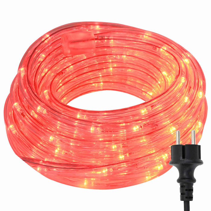 Lumină cu sfoară cu 2400 LED Roșu 100 m PVC - WALTI WALTI