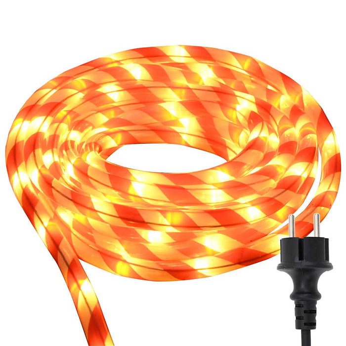 Lumină cu sfoară cu 240 LED Alb cald 10 m PVC - WALTI WALTI
