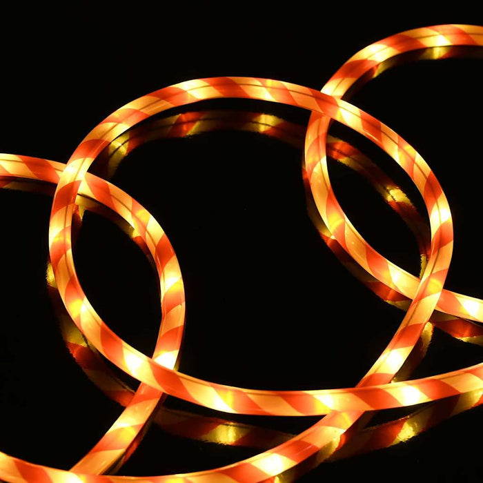 Lumină cu sfoară cu 2400 LED Alb cald 100 m PVC - WALTI WALTI