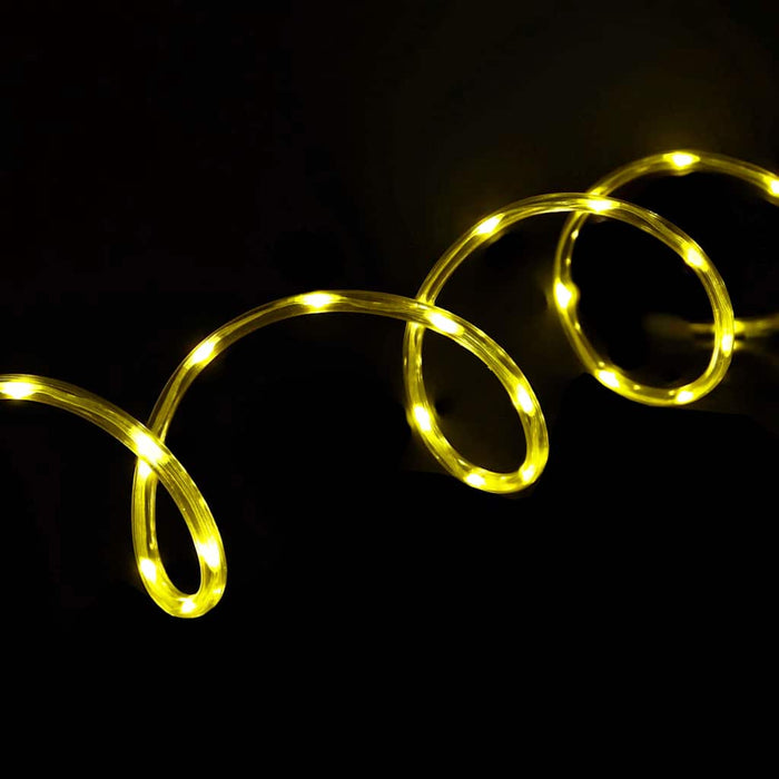 Lumină cu sfoară cu 120 LED Alb cald 5 m PVC - WALTI WALTI