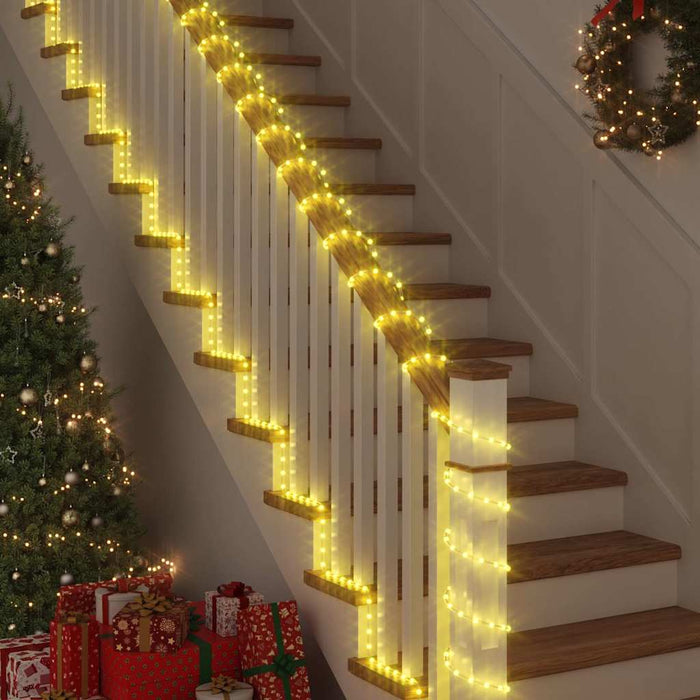 Lumină cu sfoară cu 120 LED Alb cald 5 m PVC - WALTI WALTI