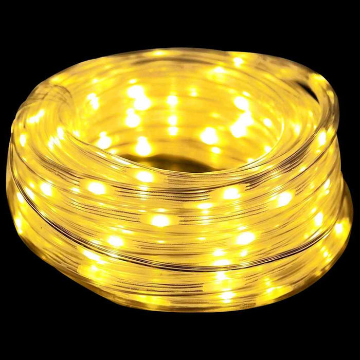 Lumină cu sfoară cu 120 LED Alb cald 5 m PVC - WALTI WALTI