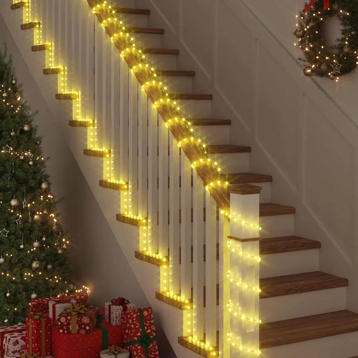 Lumină cu sfoară cu 240 LED Alb cald 10 m PVC - WALTI WALTI