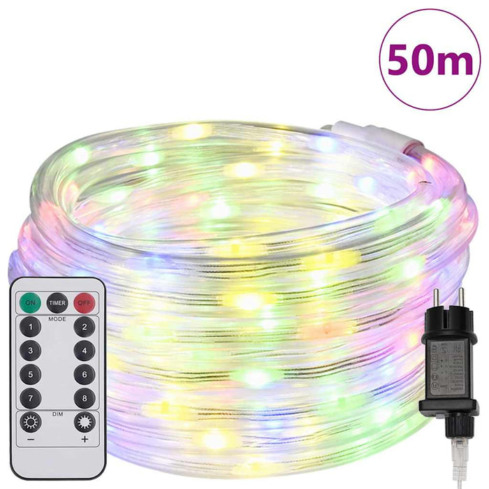 Lumină cu sfoară cu 1200 LED Multicolour 50 m PVC - WALTI WALTI