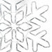 Fulger de Crăciun cu 156 LED albastru 55.5 x 55.5 x 0.75cm PVC - WALTI WALTI