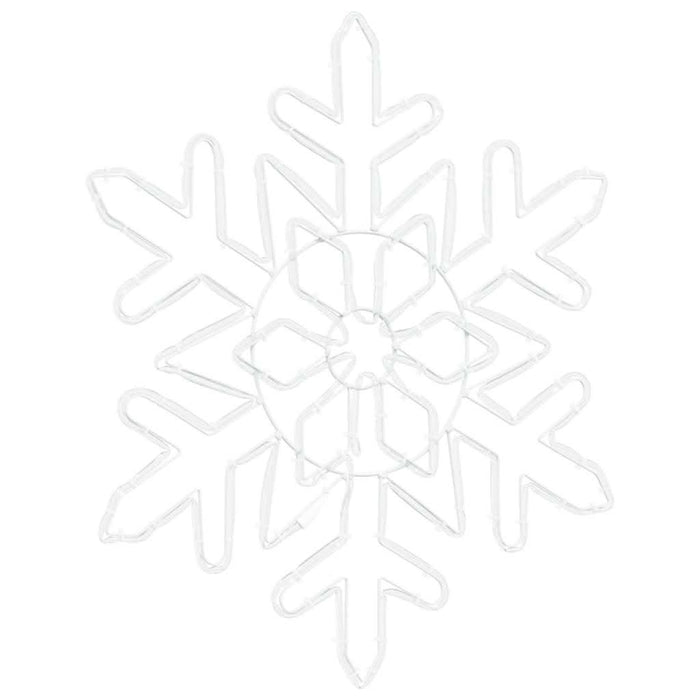 Fulger de Crăciun cu 156 LED albastru 55.5 x 55.5 x 0.75cm PVC - WALTI WALTI