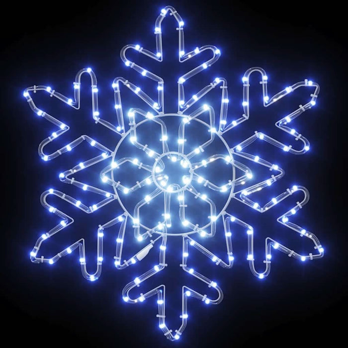 Fulger de Crăciun cu 156 LED albastru 55.5 x 55.5 x 0.75cm PVC - WALTI WALTI