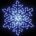 Fulger de Crăciun cu 156 LED albastru 55.5 x 55.5 x 0.75cm PVC - WALTI WALTI