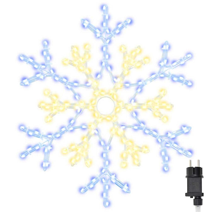 Fulger de Crăciun cu 180 LED Alb cald 56 x 49 x 0.7 cm PVC - WALTI WALTI