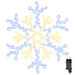 Fulger de Crăciun cu 180 LED Alb cald 56 x 49 x 0.7 cm PVC - WALTI WALTI