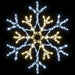 Fulger de Crăciun cu 180 LED Alb cald 56 x 49 x 0.7 cm PVC - WALTI WALTI