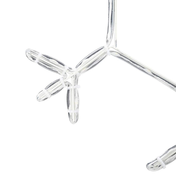 Fulger de Crăciun cu 252 LED Alb cald 45 x 38 cm PVC - WALTI WALTI