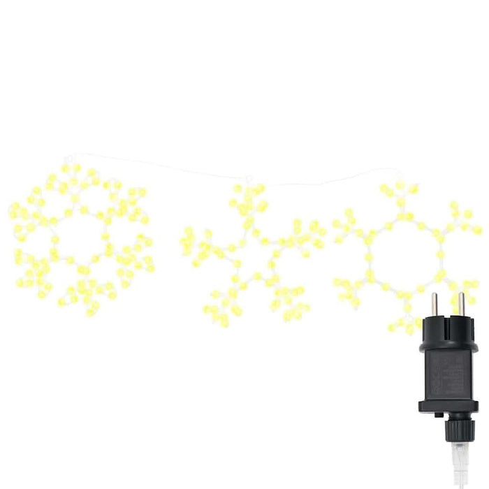 Fulger de Crăciun cu 252 LED Alb cald 45 x 38 cm PVC - WALTI WALTI