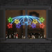 Stea de Crăciun cu 432 LED Multicolour 182 x 58 cm PVC - WALTI WALTI
