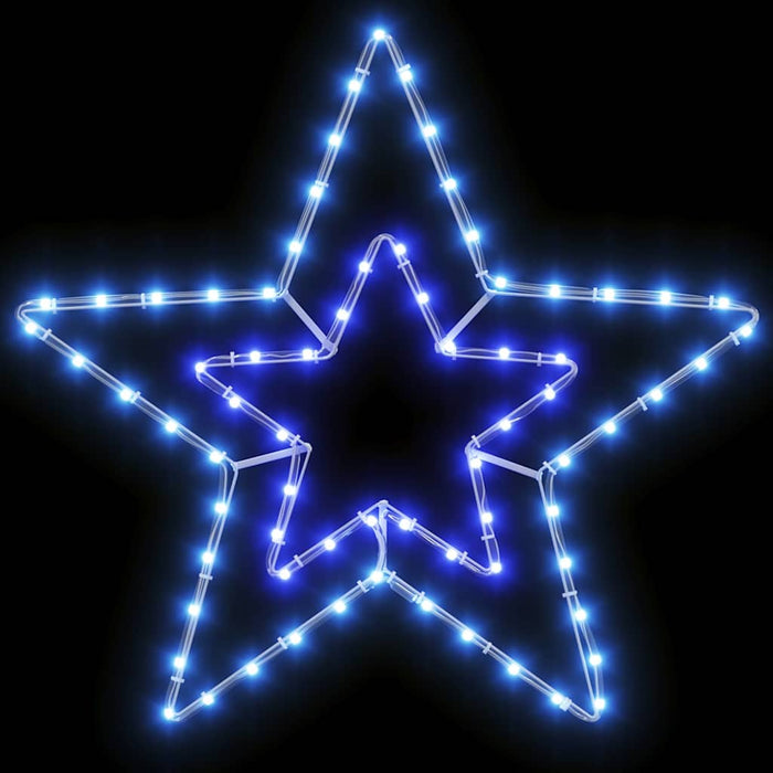 Steaua de Crăciun cu 72 LED Alb Rece 51.5 x 50 x 0.65 cm Fier - WALTI WALTI
