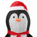 Figură de pinguin de zăpadă Alb cald 78 x 88 x 180 cm țesătură - WALTI WALTI