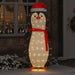 Figură de pinguin de zăpadă Alb cald 78 x 88 x 180 cm țesătură - WALTI WALTI