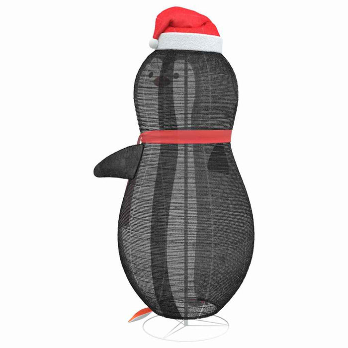 Figură de pinguin de zăpadă Alb cald 78 x 88 x 180 cm țesătură - WALTI WALTI