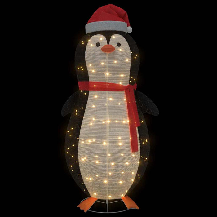 Figură de pinguin de zăpadă Alb cald 78 x 88 x 180 cm țesătură - WALTI WALTI