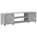 Set comodă TV Pe perete 4 pcs Gri din beton Lemn compozit - WALTI WALTI