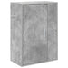Set comodă TV Pe perete 4 pcs Gri din beton Lemn compozit - WALTI WALTI
