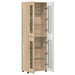 Bufet cu raft Stejar Sonoma 60 x 35 x 182 cm Lemn compozit - WALTI WALTI