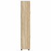 Bufet cu raft Stejar Sonoma 60 x 35 x 182 cm Lemn compozit - WALTI WALTI
