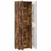 Bufet cu raft Stejar fumuriu 60 x 35 x 182 cm Lemn compozit - WALTI WALTI