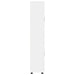 Bufet cu raft cu depozitare Alb 60 x 35 x 182 cm Lemn compozit - WALTI WALTI