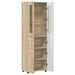 Bufet cu raft Stejar Sonoma 60 x 35 x 182 cm Lemn compozit - WALTI WALTI