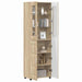 Bufet cu raft Stejar Sonoma 60 x 35 x 182 cm Lemn compozit - WALTI WALTI