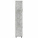 Bufet cu raft Gri din beton 60 x 35 x 182 cm Lemn compozit - WALTI WALTI