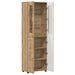 Bufet cu raft Stejar Artizanal 60 x 35 x 182 cm Lemn compozit - WALTI WALTI