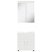 Set de mobilier pentru baie TULUM 2 pcs Alb 60 x 34 x 63 cm - WALTI WALTI
