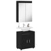 Set de mobilier pentru baie TULUM 2 pcs Negru 60 x 34 x 63 cm - WALTI WALTI