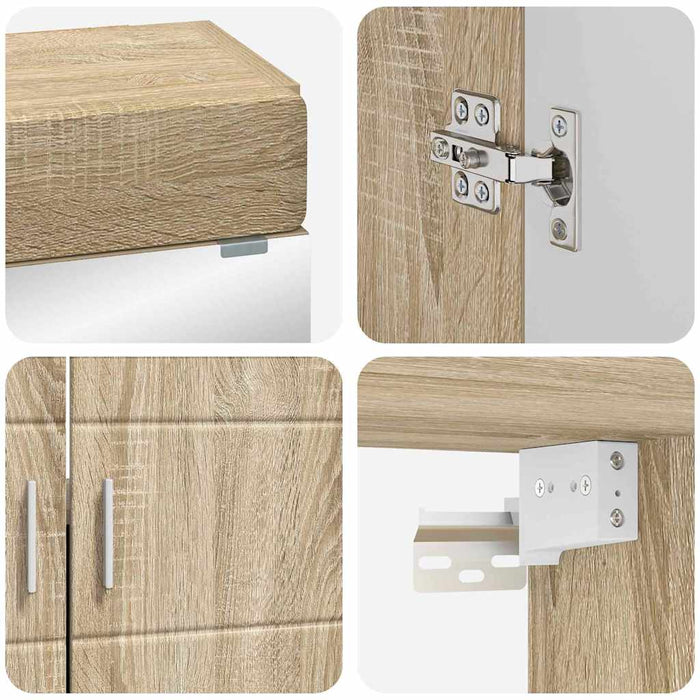 Set de mobilier pentru baie TULUM 2 buc. Stejar Sonoma WALTI