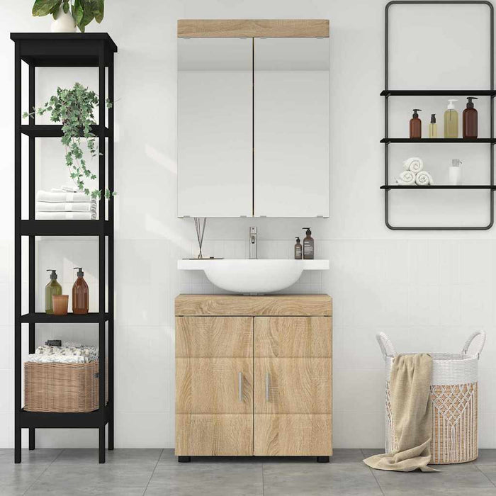 Set de mobilier pentru baie TULUM 2 buc. Stejar Sonoma WALTI