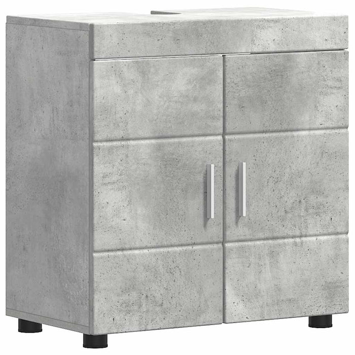 Set de mobilier pentru baie TULUM 2 pcs Gri din beton WALTI
