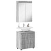Set de mobilier pentru baie TULUM 2 pcs Gri Sonoma - WALTI WALTI