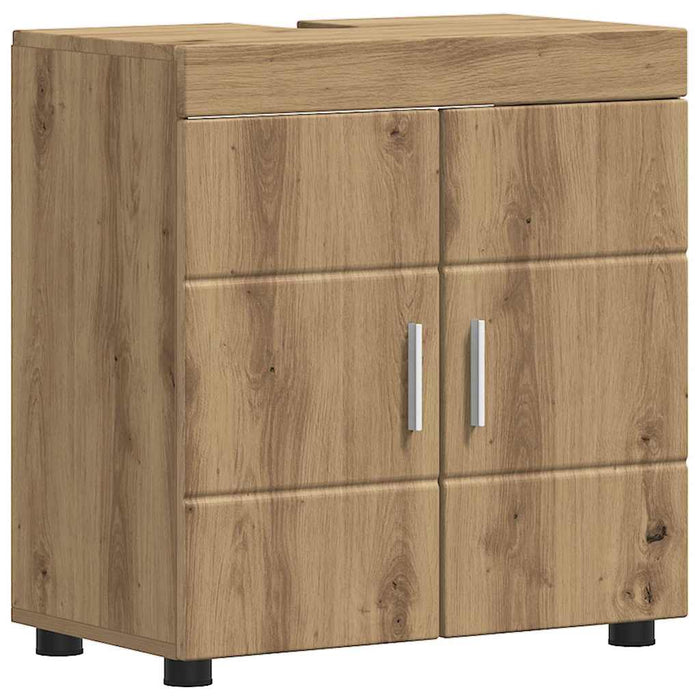 Set de mobilier pentru baie TULUM 2 pcs Stejar Artizanal WALTI