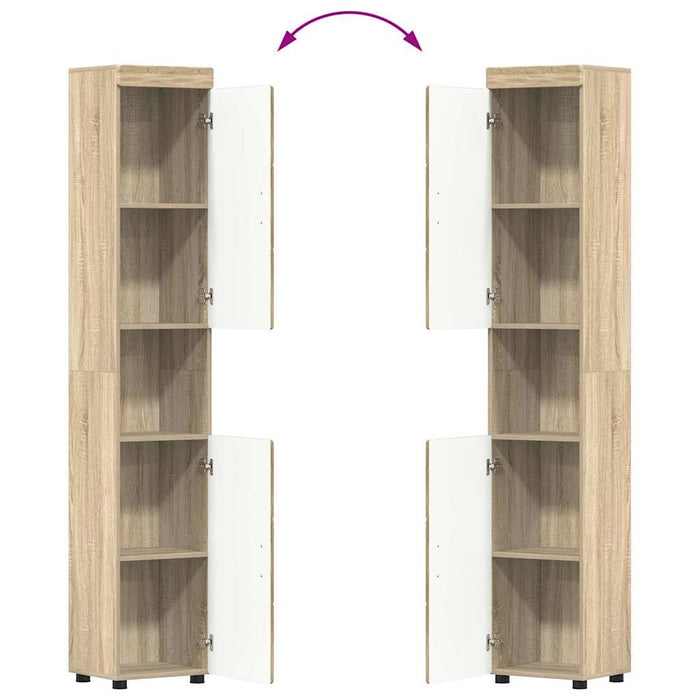 Set de mobilier pentru baie TULUM 3 pcs Stejar Sonoma WALTI