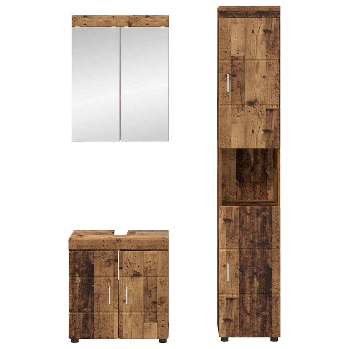 Set de mobilier pentru baie TULUM 3 pcs Lemn vechi - WALTI WALTI