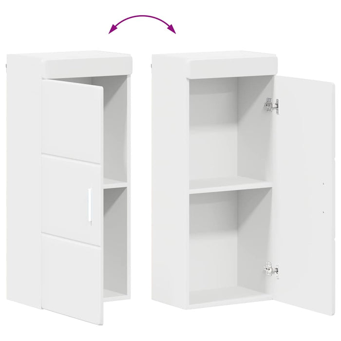 Set de mobilier pentru baie TULUM 4 pcs Alb 60 x 34 x 63 cm - WALTI WALTI